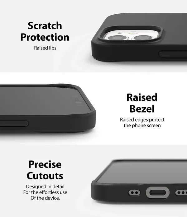 Iphone_12_Mini_Black_Silicone_Protective_Back_Case_Cover