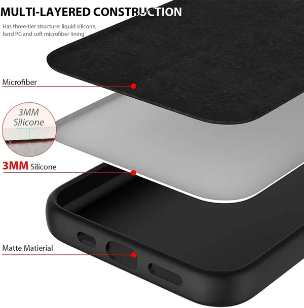 Iphone_12_Pro_Max_Black_Silicone_Protective_Back_Case_Cover