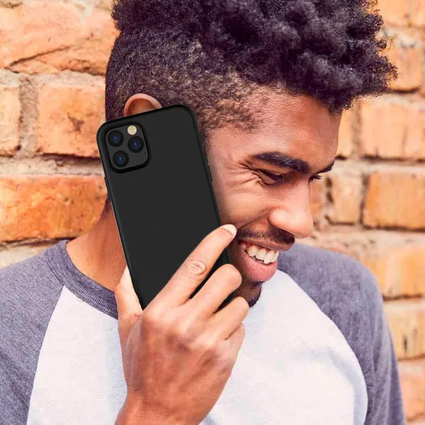 Iphone_12_Pro_Max_Black_Silicone_Protective_Back_Case_Cover