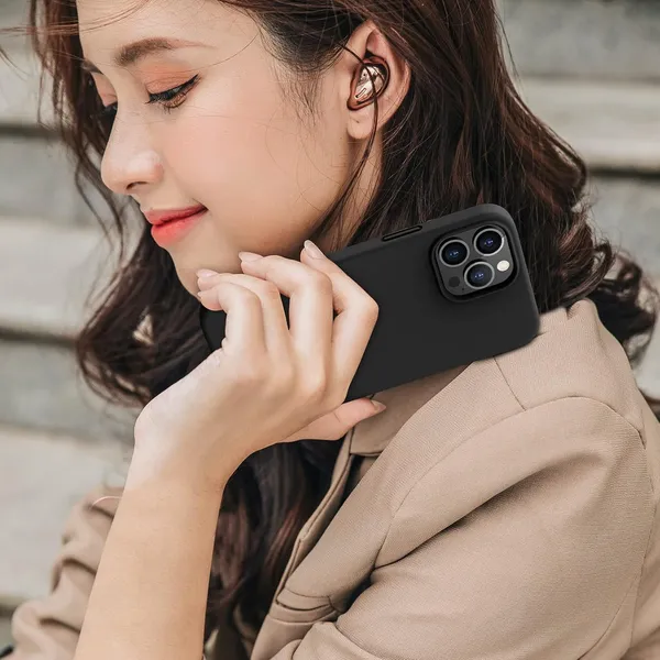 TRUEUPGRADE_Compatible_with_iPhone_13_Pro_Case,_Soft_Silicone_Case,_Full_Body_Screen_Camera_Protective_Cover,_Shockproof,_Slim_Phone_Case,_Anti-Scratch_Soft_Microfiber_Lining,_6.1_inch_(DarkBlack)