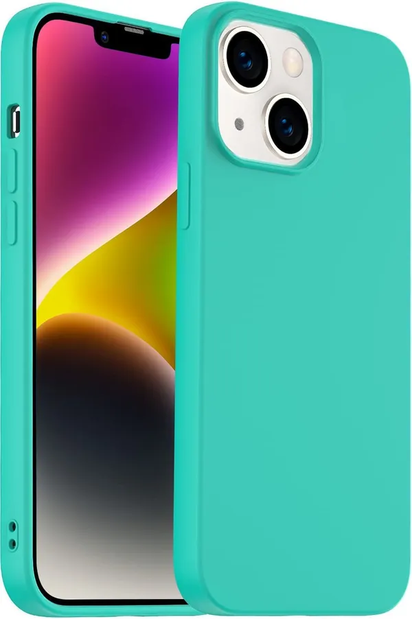 Iphone_14_Mint_Thermoplastic_Polyurethane_&_Polycarbonate_Protective_Back_Case_Cover