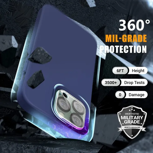 Iphone_14_Pro_Navy_Blue_Polycarbonate_&_Thermoplastic_Polyurethane_Protective_Back_Case_Cover