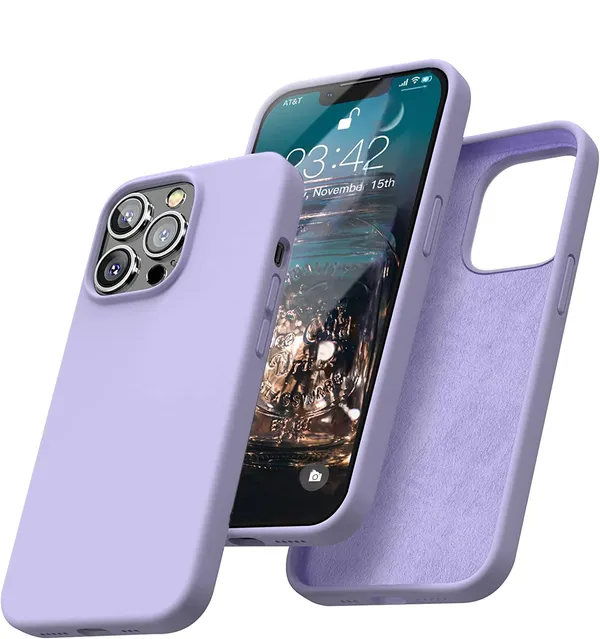 Iphone_14_Pro_Max_Case_Purple_Silicone_Protective_Back_Case_Cover