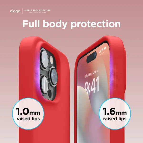 Iphone_14_Pro_Max_Case_Red_Silicone_Protective_Back_Case_Cover
