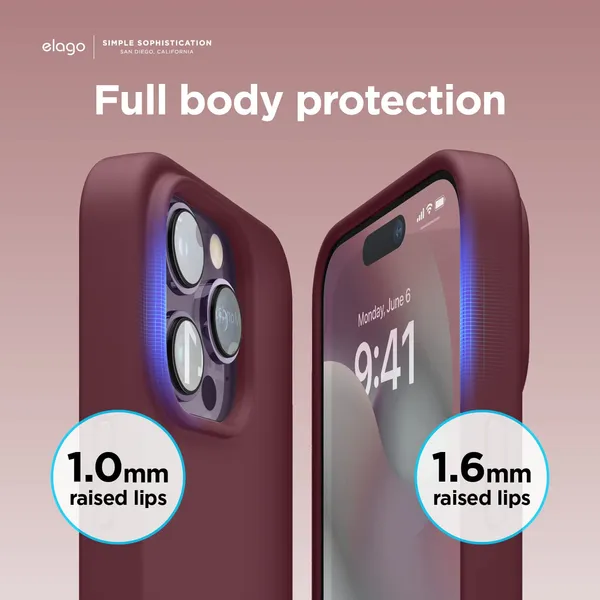 Iphone_14_Pro_Wine_Silicone_Protective_Back_Case_Cover