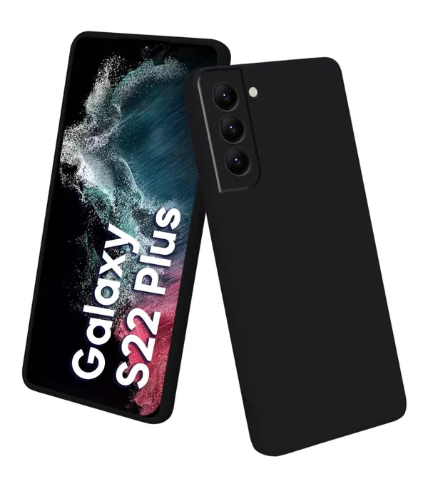 Samsung_Galaxy_S22_Plus_Black_Silicone_Protective_Back_Case_Cover