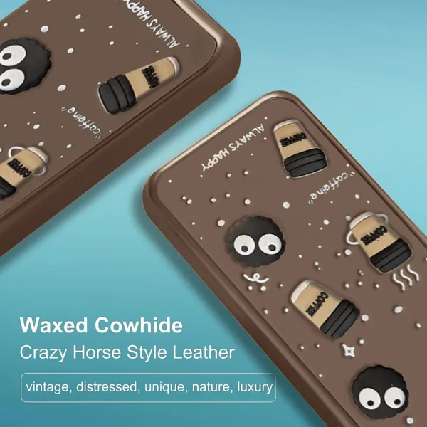 TRUEUPGRADE_Coffee_Case_for_Vivo_V40_/_V40_Pro_/_T3_Ultra_5G_|_Cute_3D_Cartoon_Ball_Design_|_Soft_Silicone_Back_Cover_for_Vivo_V40_/_V40_Pro_/_T3_Ultra_5G|_Full_Body_&_Camera_Protection_|_Brown
