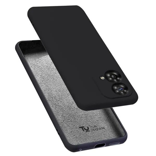 TRUEUPGRADE_Compatible_with_Motorola_Moto_Edge_40_Neo_5G_Back_Cover_Case,_Liquid_Silicone_Cover,_Full_Body_Protective_Cover,_Shockproof,_Slim_Phone_Cover,_Anti-Scratch_Soft_Microfiber_Lining_-_Black