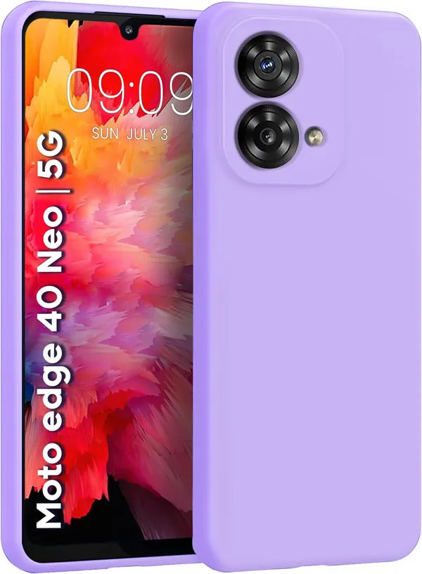TRUEUPGRADE_Compatible_with_Motorola_Moto_Edge_40_Neo_5G_Back_Cover_Case,_Liquid_Silicone_Cover,_Full_Body_Protective_Cover,_Shockproof,_Slim_Phone_Cover,_Anti-Scratch_Soft_Microfiber_Lining_-_Purple