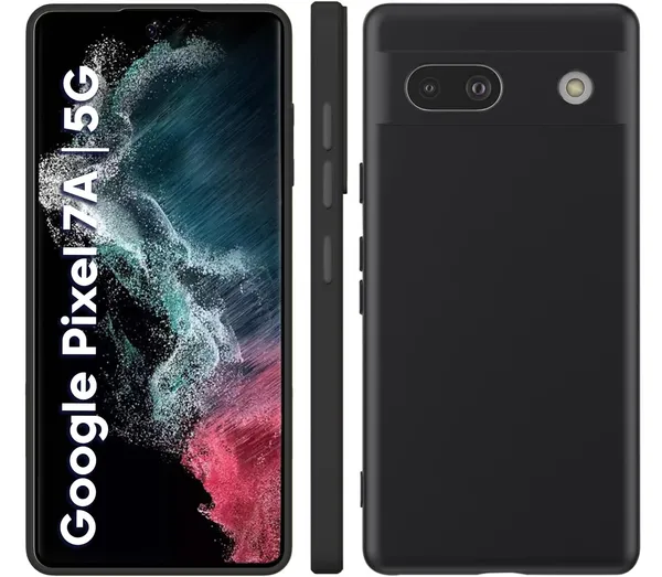 Google_Pixel_7A_Black_Silicone_Protective_Back_Case_Cover
