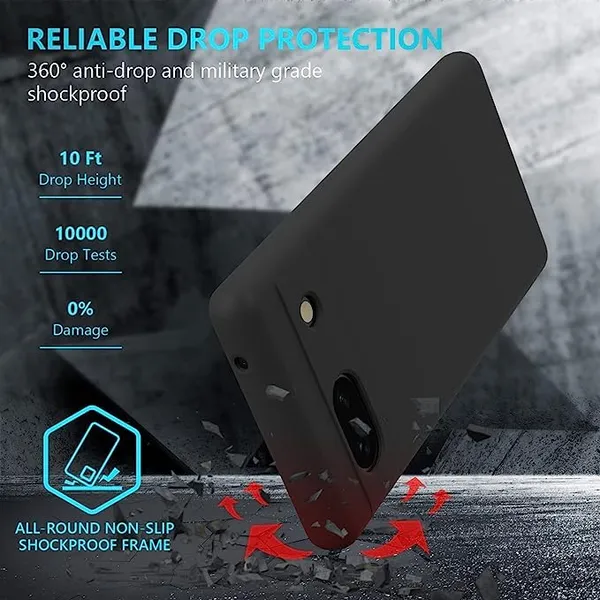 Google_Pixel_7A_Black_Silicone_Protective_Back_Case_Cover
