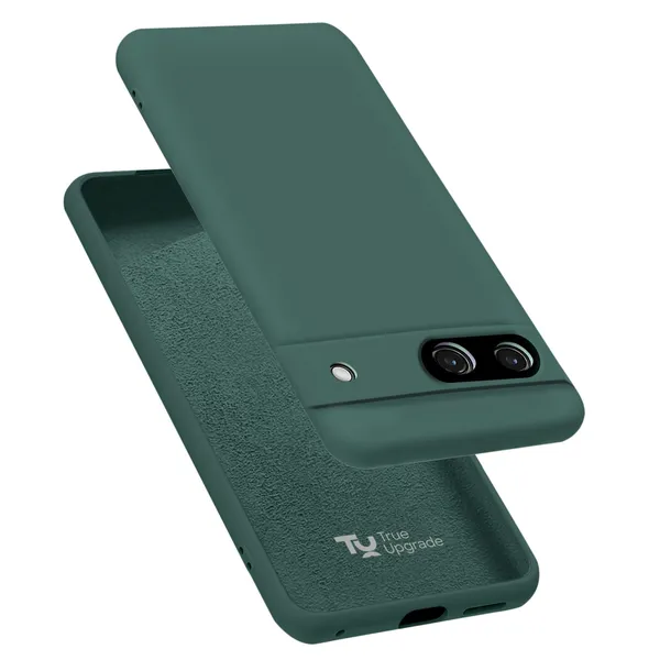 Google_Pixel_7A_Green_Silicone_Protective_Back_Case_Cover