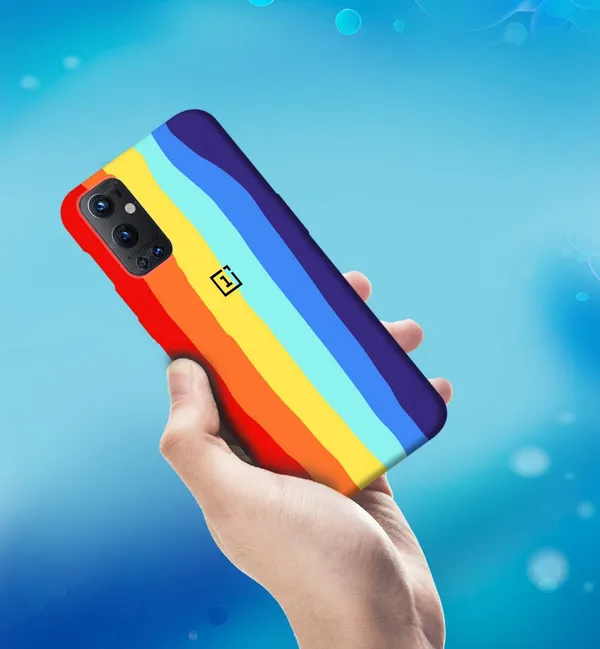 Oneplus_9_Pro_Rainbow_Red_Silicone_Protective_Back_Case_Cover