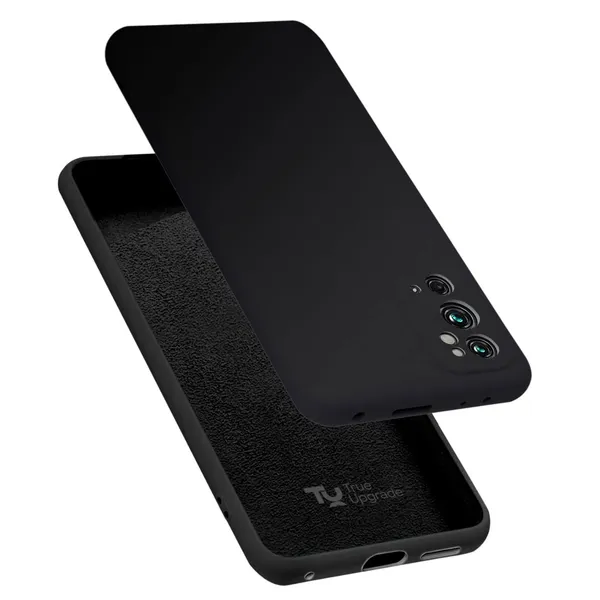 Oneplus_9Rt_5G_Black_Silicone_Protective_Back_Case_Cover