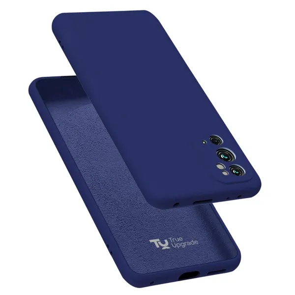 Oneplus_9Rt_5G_Blue_Silicone_Protective_Back_Case_Cover