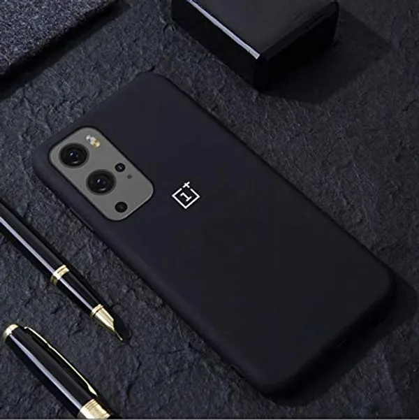 TRUEUPGRADE_Back_Cover_for_OnePlus_9(Silicone/Royal_Black)