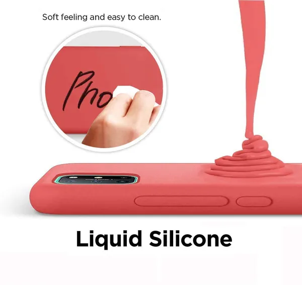 Oneplus_9_Royal_Red_Silicone_Protective_Back_Case_Cover