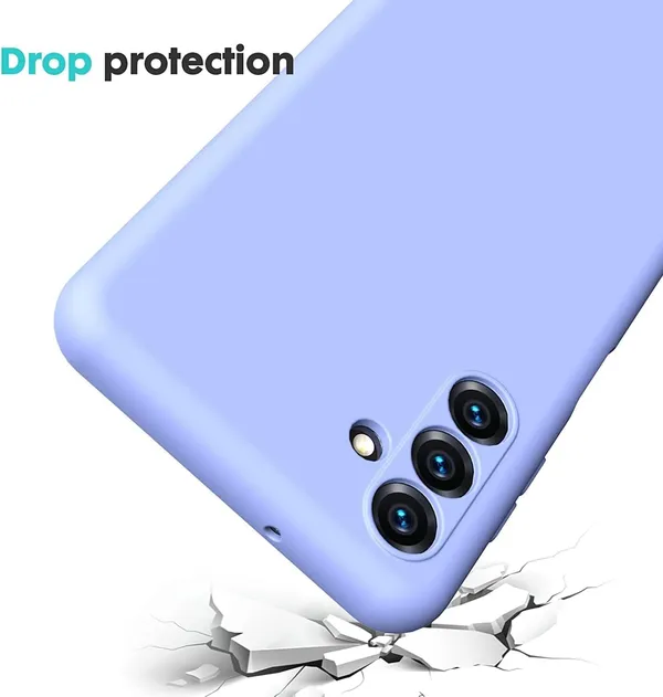 TRUEUPGRADE_Compatible_with_Samsung_Galaxy_A15_5G_Back_Cover_Case,_Liquid_Silicone_Cover,_Full_Body_Protective_Cover,_Shockproof,_Slim_Phone_Cover,_Anti-Scratch_Soft_Microfiber_Lining_-_Purple