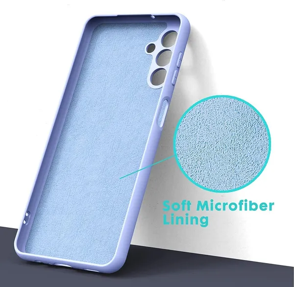 TRUEUPGRADE_Compatible_with_Samsung_Galaxy_A15_5G_Back_Cover_Case,_Liquid_Silicone_Cover,_Full_Body_Protective_Cover,_Shockproof,_Slim_Phone_Cover,_Anti-Scratch_Soft_Microfiber_Lining_-_Purple