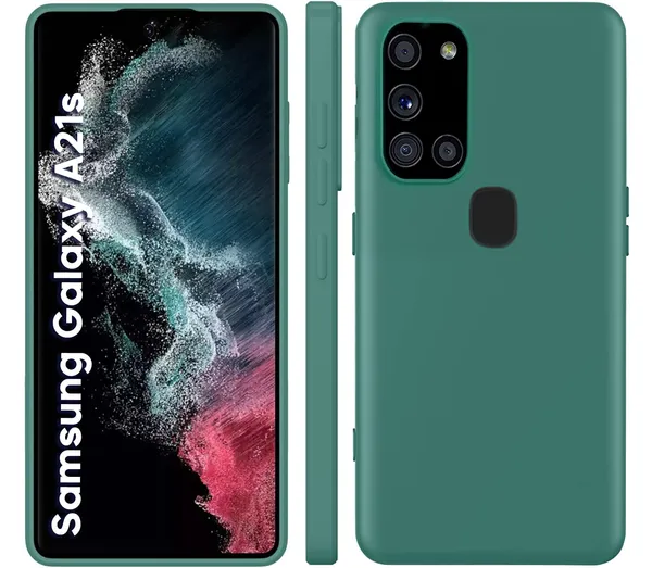 Samsung_Galaxy_A21S_Green_Silicone_Protective_Back_Case_Cover
