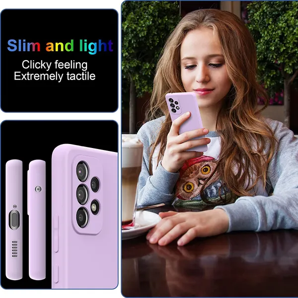 Samsung_Galaxy_A23_4G_Purple_Silicone_Protective_Back_Case_Cover