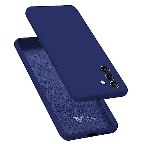 TRUEUPGRADE_Compatible_with_Samsung_Galaxy_A25_5G_Back_Cover_Case,_Liquid_Silicone_Cover,_Full_Body_Protective_Cover,_Shockproof,_Slim_Phone_Cover,_Anti-Scratch_Soft_Microfiber_Lining_-_Blue
