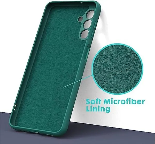 Samsung_Galaxy_A25_5G_Green_Silicone_Protective_Back_Case_Cover