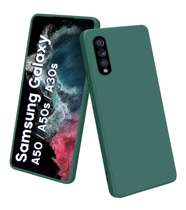 Samsung_Galaxy_A50_|_A50S_|_A30S_Green_Silicone_Protective_Back_Case_Cover