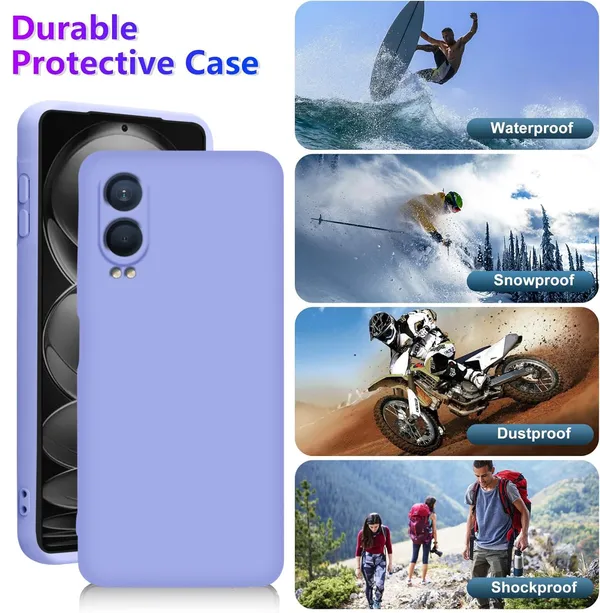 TRUEUPGRADE_Compatible_with_OnePlus_Nord_CE_4_Lite_5G_Back_Cover_Case,_Liquid_Silicone_Cover,_Full_Body_Protective_Cover,_Shockproof,_Anti-Scratch_Soft_Microfiber_Lining_-_Purple