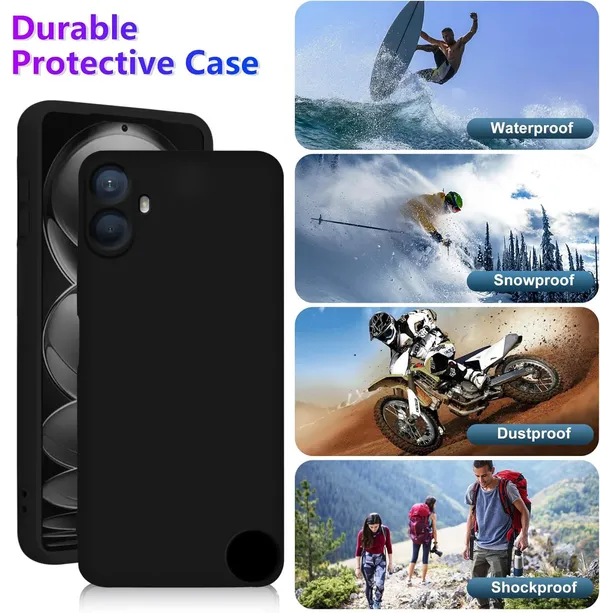 TRUEUPGRADE_Liquid_Silicone_Designed_Back_Case_Cover_for_CMF_by_Nothing_Phone_1|_Microfiber_Inside,_Full_Protection_|_Bumper_Back_Cover_Case_for_CMF_by_Nothing_Phone_1_5G_-_Black