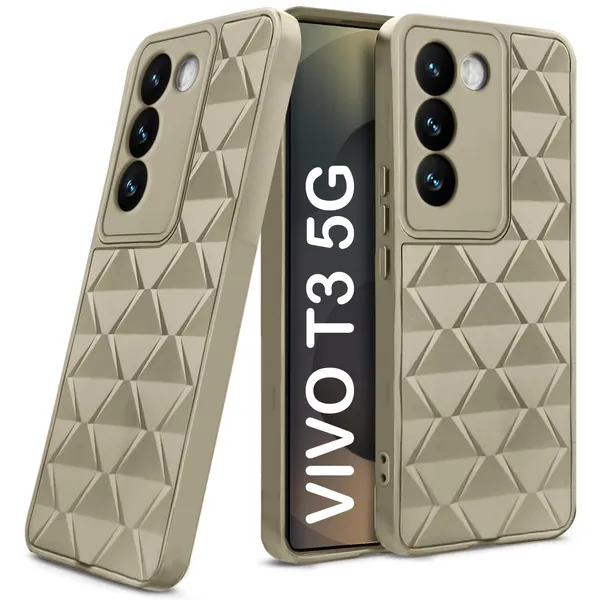 TRUEUPGRADE_Diamond_Cut-Out_Back_Case_Cover_for_Vivo_Y200E_5G/Vivo_T3_5G_|_Stylish_&_Protective_Case_|_Silicone_Stylish_Back_Case_for_Vivo_Y200E_5G/Vivo_T3_5G_-_Cream