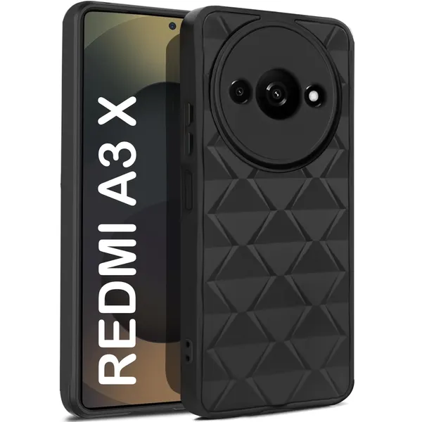 TRUEUPGRADE_Diamond_Cut-Out_Cover_for_Mi_Redmi_A3_|_Redmi_A3X