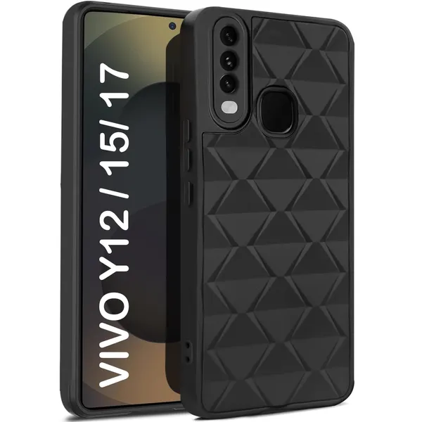 TRUEUPGRADE_Diamond_Cut-Out_Cover_for_Vivo_Y12_/_Y15_/_Y17_/_U10