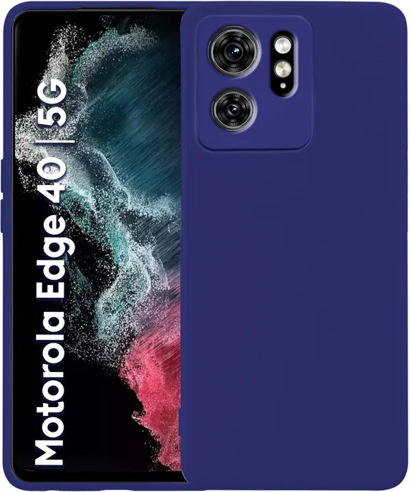 TRUEUPGRADE_Compatible_with_Motorola_Moto_Edge_40_5G_Cover,_Liquid_Silicone_Cover,_Full_Body_Protective_Cover,_Shockproof,_Slim_Phone_Cover,_Anti-Scratch_Soft_Microfiber_Lining_-_Blue