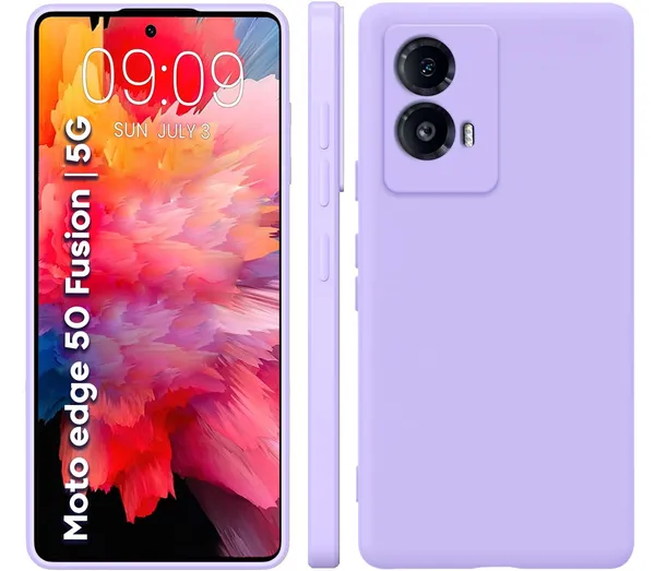 TRUEUPGRADE_Compatible_with_Motorola_Edge_50_Fusion_5G_Back_Cover_Case,_Liquid_Silicone_Cover,_Full_Body_Protective_Cover,_Shockproof,_Slim_Phone_Cover,_Anti-Scratch_Soft_Microfiber_Lining_-_Purple
