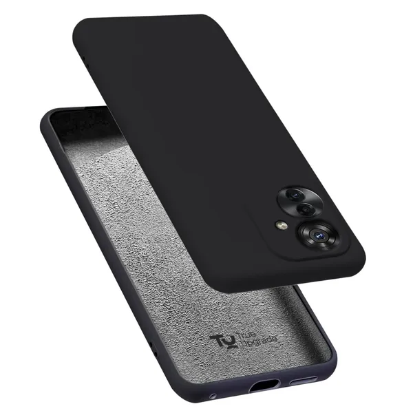 Oppo_F25_Pro_5G_Black_Silicone_Protective_Back_Case_Cover