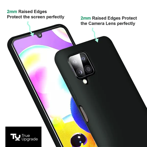Samsung_Galaxy_F62_Black_Thermoplastic_Polyurethane_&_Silicone_Protective_Back_Case_Cover
