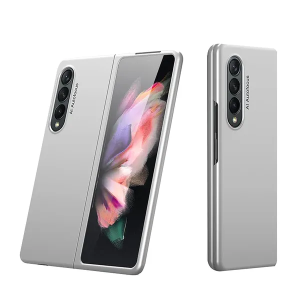 Samsung_Galaxy_Fold_3_5G_Silver_Silicone_Protective_Back_Case_Cover