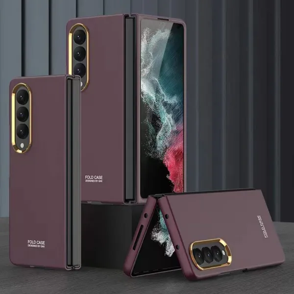 Samsung_Galaxy_Z_Fold_4_Maroon_Silicone_Protective_Back_Case_Cover