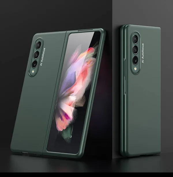 Samsung_Galaxy_Z_Fold_3_Green_Silicone_Protective_Back_Case_Cover