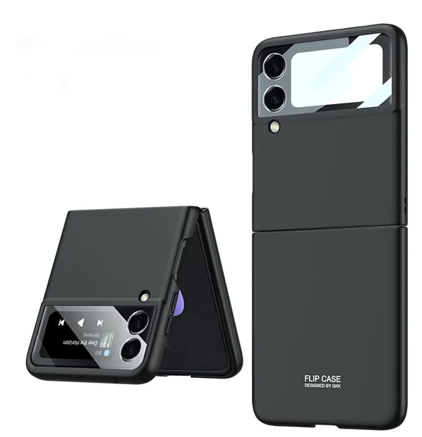Samsung_Galaxy_Z_Flip_4_5G_Black_Silicone_Protective_Back_Case_Cover