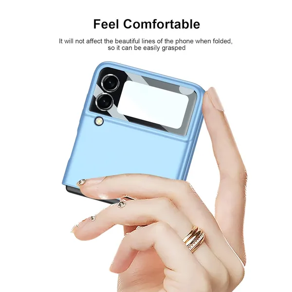 Samsung_Galaxy_Z_Flip_4_5G_Cyan_Silicone_Protective_Back_Case_Cover