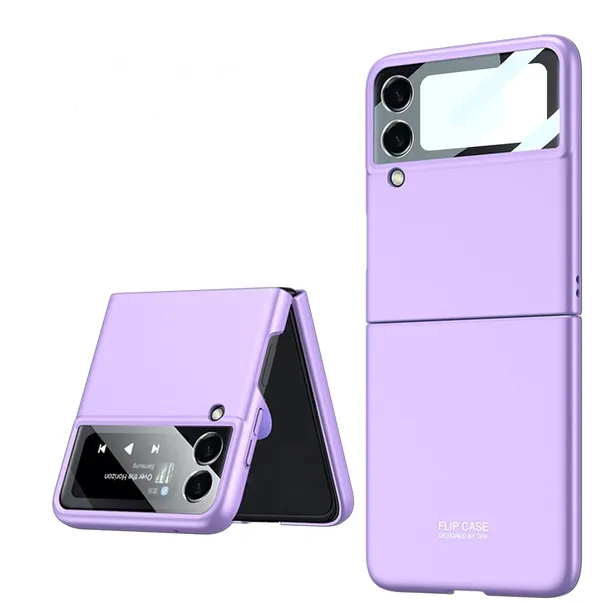 Samsung_Galaxy_Z_Flip_4_5G_Purple_Silicone_Protective_Back_Case_Cover