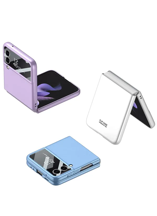 Samsung_Galaxy_Z_Flip_4_5G_White_Silicone_Protective_Back_Case_Cover