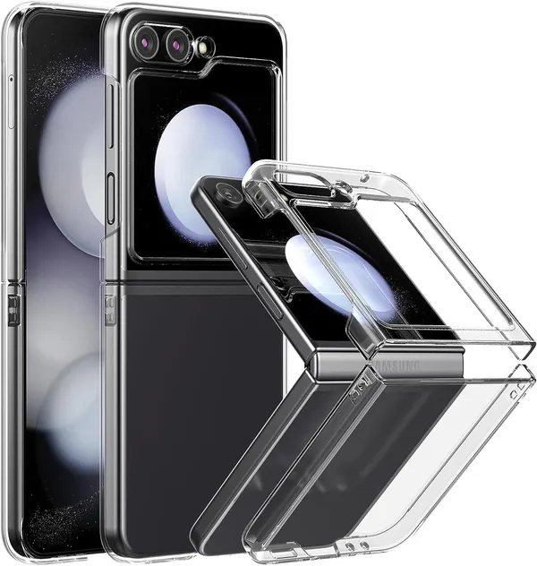 Samsung_Galaxy_Z_Flip_5_5G_Clear_Plastic_Protective_Back_Case_Cover