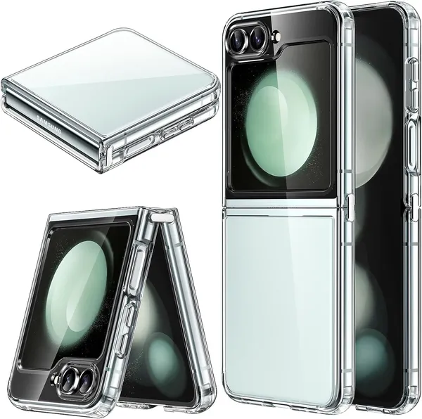 Samsung_Galaxy_Z_Flip_5_5G_Clear_Plastic_Protective_Back_Case_Cover