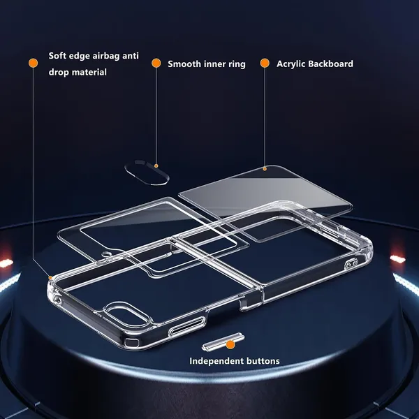 Samsung_Galaxy_Z_Flip_5_5G_Clear_Plastic_Protective_Back_Case_Cover