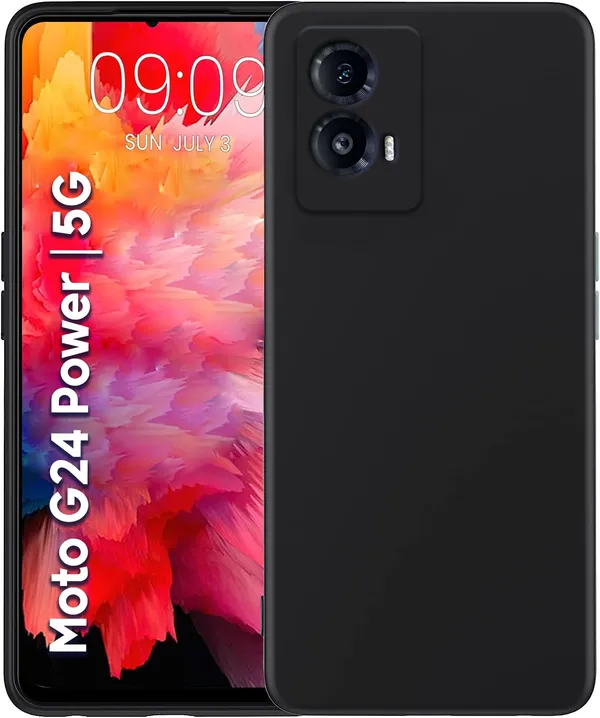 Motorola_Moto_G24_Power_Black_Silicone_Protective_Back_Case_Cover