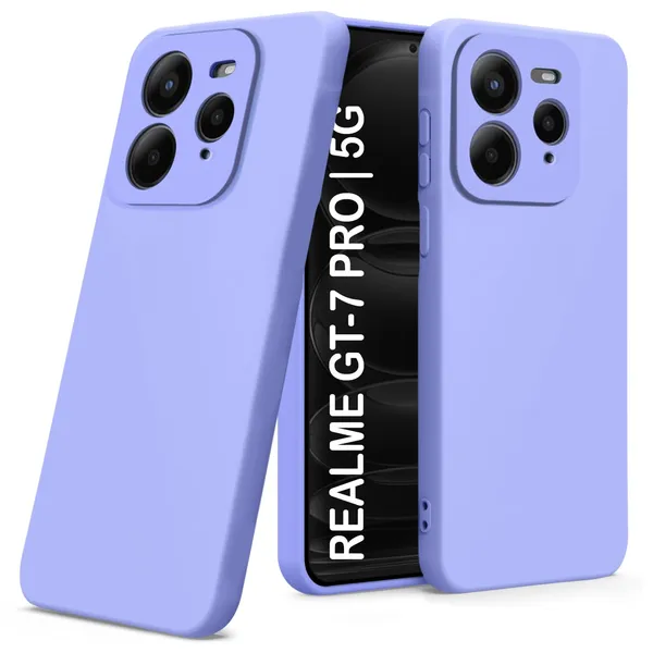 TRUEUPGRADE_Liquid_Silicone_Designed_Back_Case_Cover_for_Realme_GT_7_Pro_5G_|_Microfiber_Inside,_Full_Protection_|_Bumper_Back_Cover_Case_for_Realme_GT_7_Pro_5G_Purple