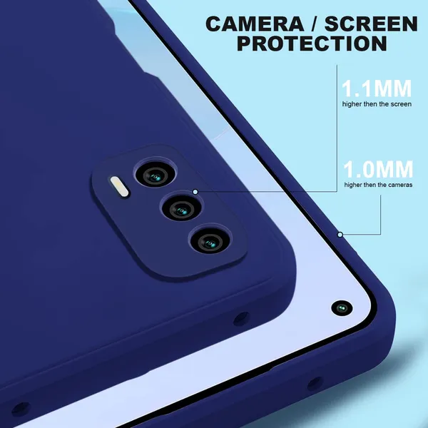 Realme_X7_Max_5G_|_Realme_Gt_5G_Blue_Silicone_Protective_Back_Case_Cover